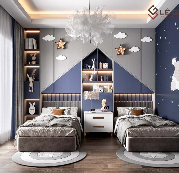 Nội thất phòng ngủ trẻ em tiện nghi